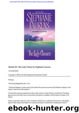 Stephanie Laurens - Bastion Club 01 by The Lady Chosen