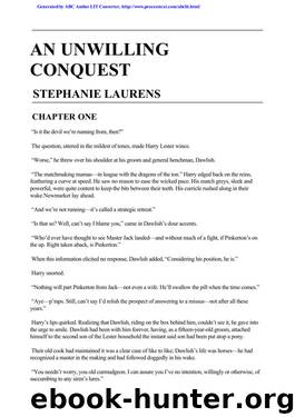 Stephanie Laurens by An Unwilling Conquest