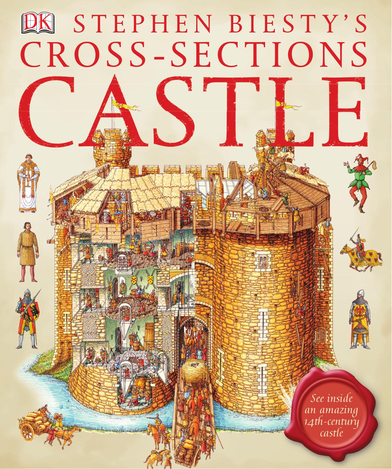 Stephen Biesty's cross-sections castle by Biesty Stephen;Platt Richard