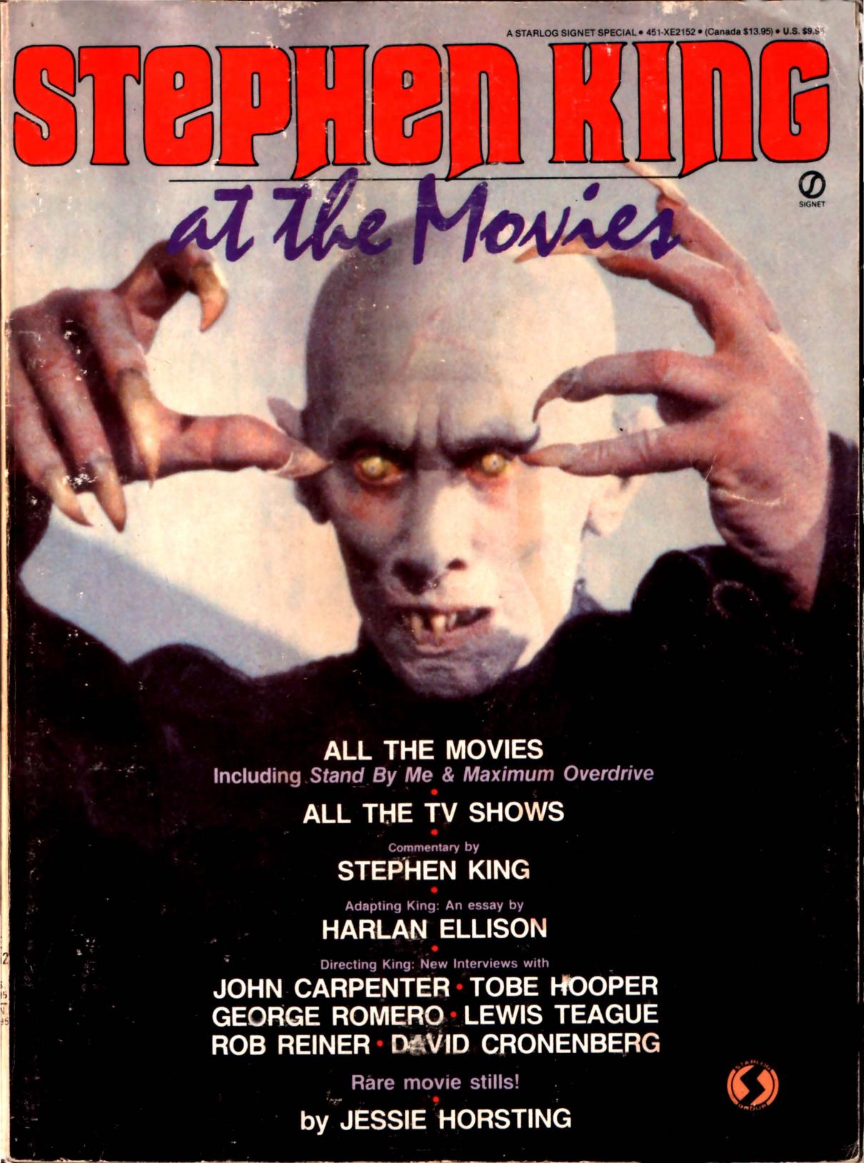 Stephen King at the Movies by Jessie Horsting