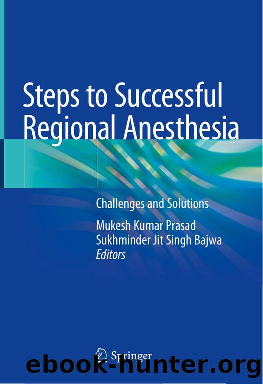 Steps to Successful Regional Anesthesia by Unknown