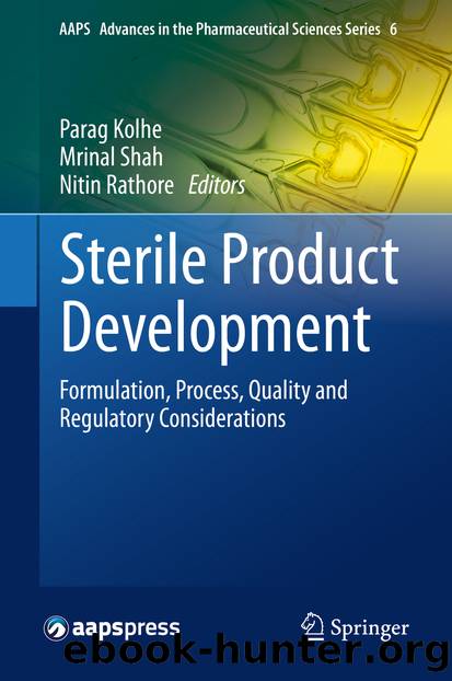 Sterile Product Development by Parag Kolhe Mrinal Shah & Nitin Rathore