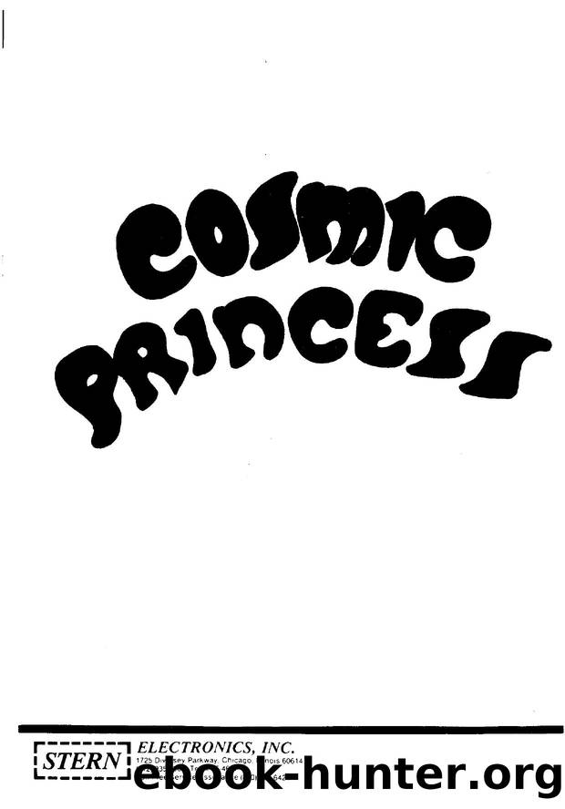Stern Cosmic Princess Manual by Unknown
