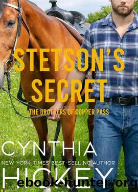 Stetson's Secret: A clean, cowboy romantic suspense (The Brothers of Copper Pass Book 3) by Cynthia Hickey