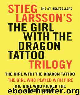 Stieg Larsson’s The Girl With the Dragon Tattoo TRILOGY by Stieg Larsson
