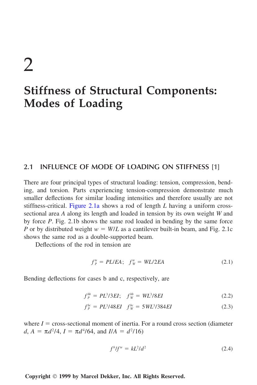 Stiffness and Damping in Mechanical Design by Eugene I. Rivin