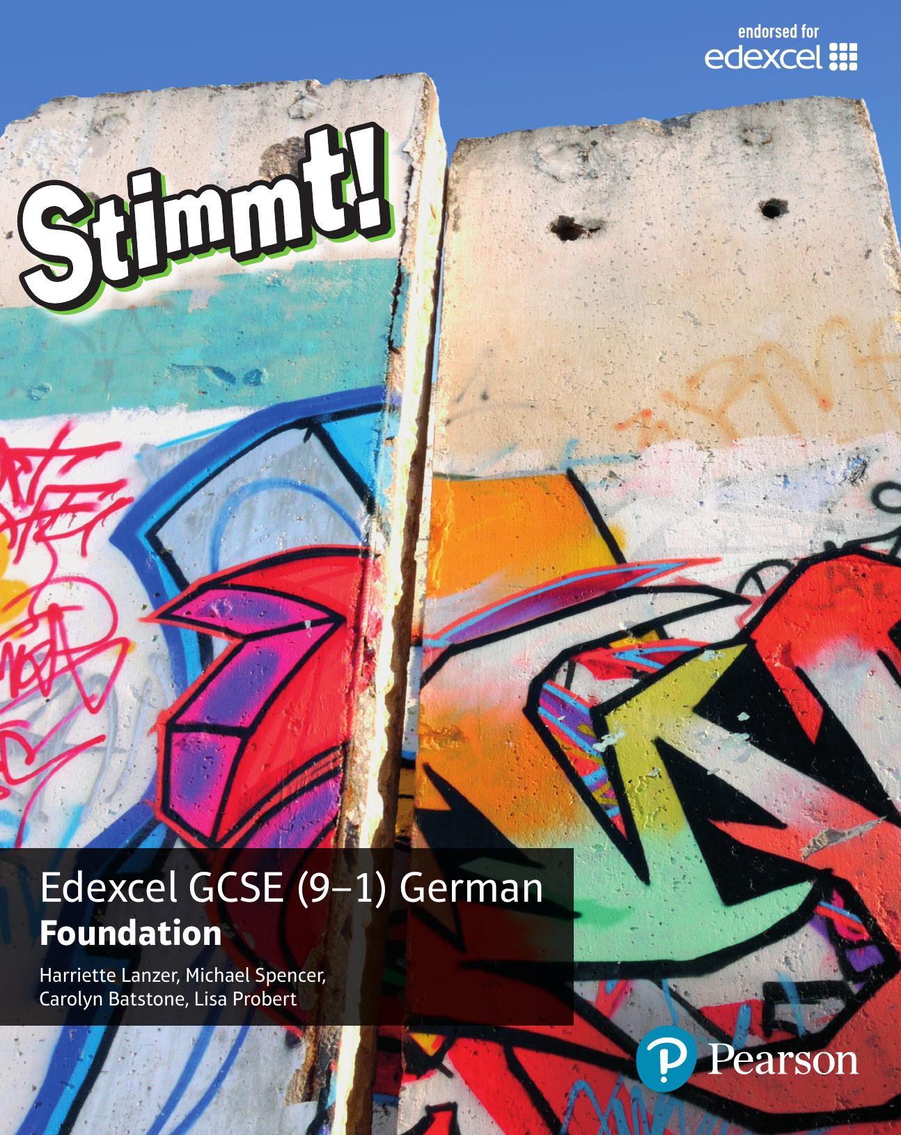 Stimmt! Edexcel GCSE German Foundation Student Book [Repost] by Michael Spencer