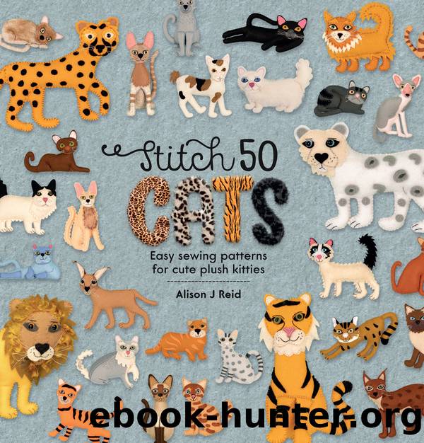 Stitch 50 Cats by Alison J Reid