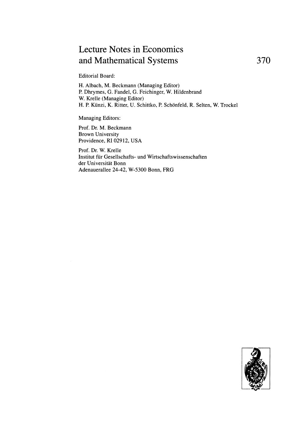 Stochastic Processes and their Applications: Proceedings of the Symposium held in honour of Professor S.K. Srinivasan at the Indian Institute of Technology Bombay, India, December 27â30, 1990 by Marcel F. Neuts (auth.) M. J. Beckmann M. N. Gopalan R. Subramanian (eds.)