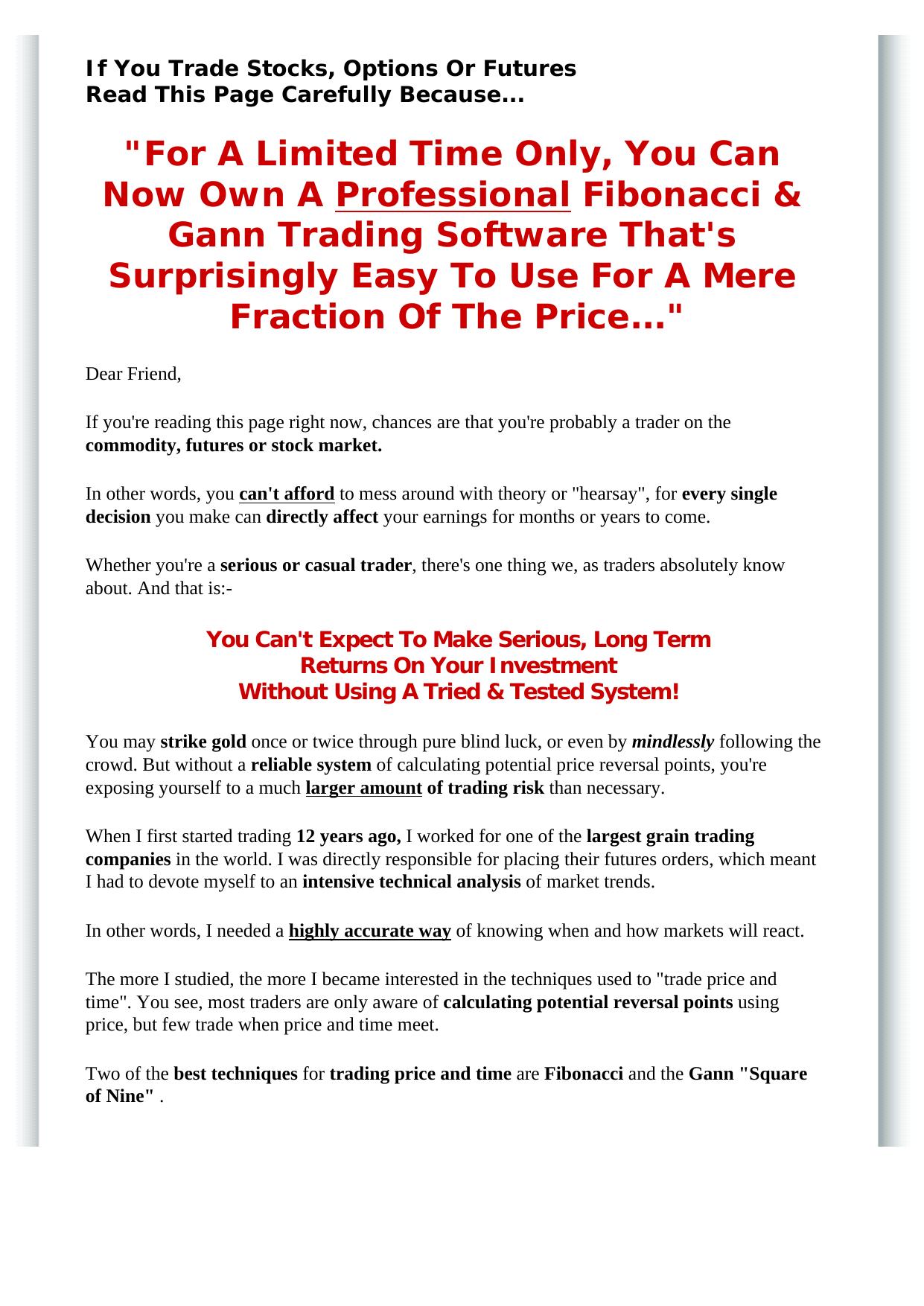 Stock & Commodity Trading. by Best of Kuszter's Collection