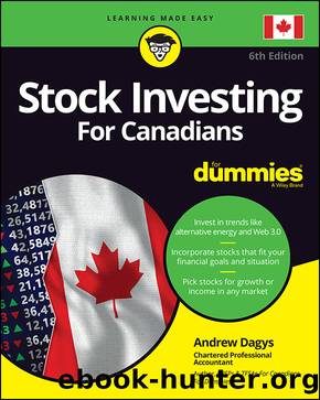 Stock Investing For Canadians For Dummies by Andrew Dagys