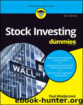 Stock Investing for Dummies by Paul Mladjenovic