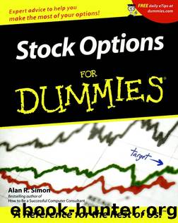 Stock Options For Dummies by Alan R. Simon