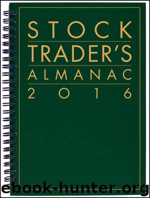 Stock Trader's Almanac 2016 (Almanac Investor Series) by Jeffrey A. Hirsch
