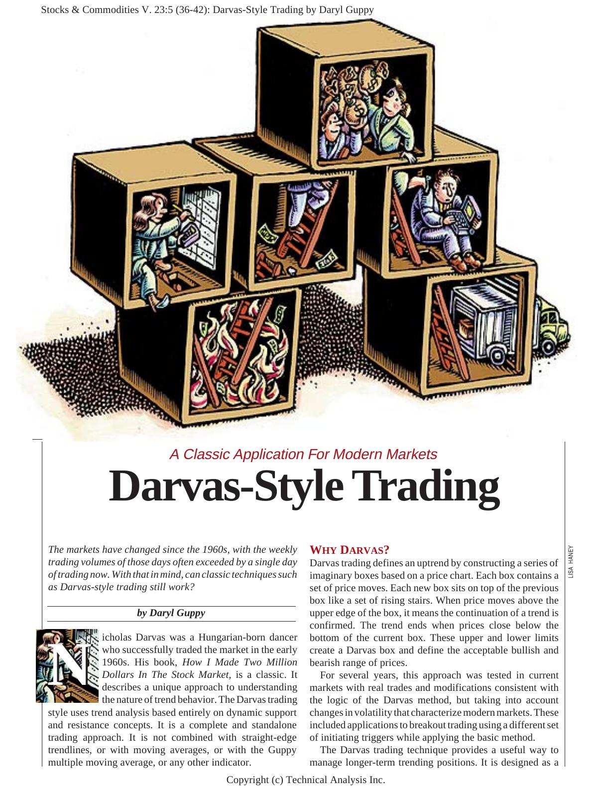 Stocks & Commodities V. 23:5 (36-42): Darvas-Style Trading by Daryl Guppy by Daryl Guppy