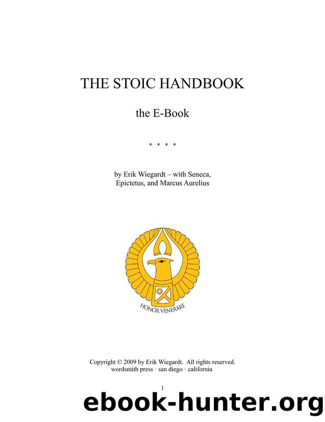 Stoic Handbook by Erik Wiegardt