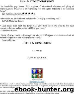 Stolen Obsession by Marlene M. Bell