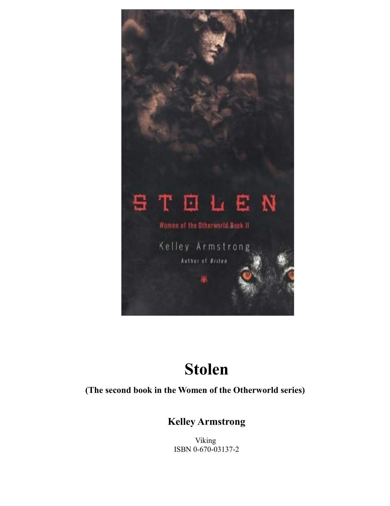 Stolen by Kelley Armstrong