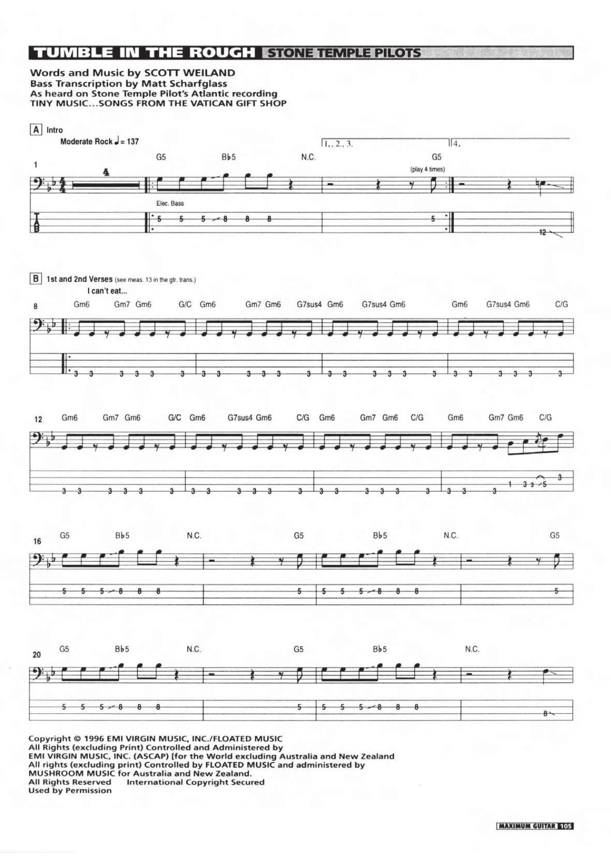 Stone Temple Pilots - Tumble in the Rough by MaX fRaK