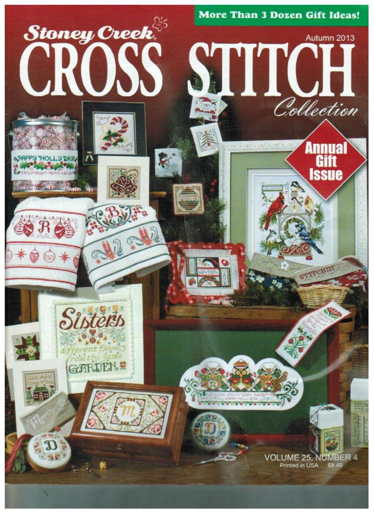Stoney Creek Cross Stitch Collection Magazine by Autumn 2013
