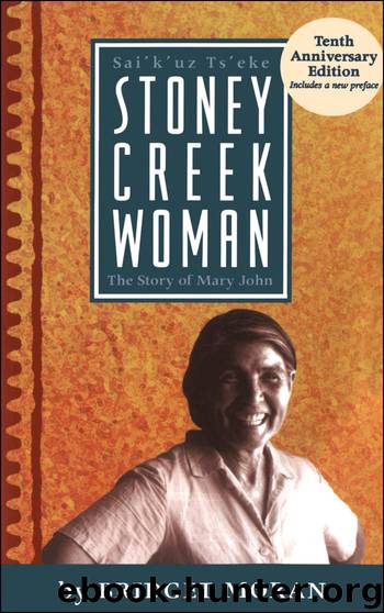 Stoney Creek Woman by Bridget Moran