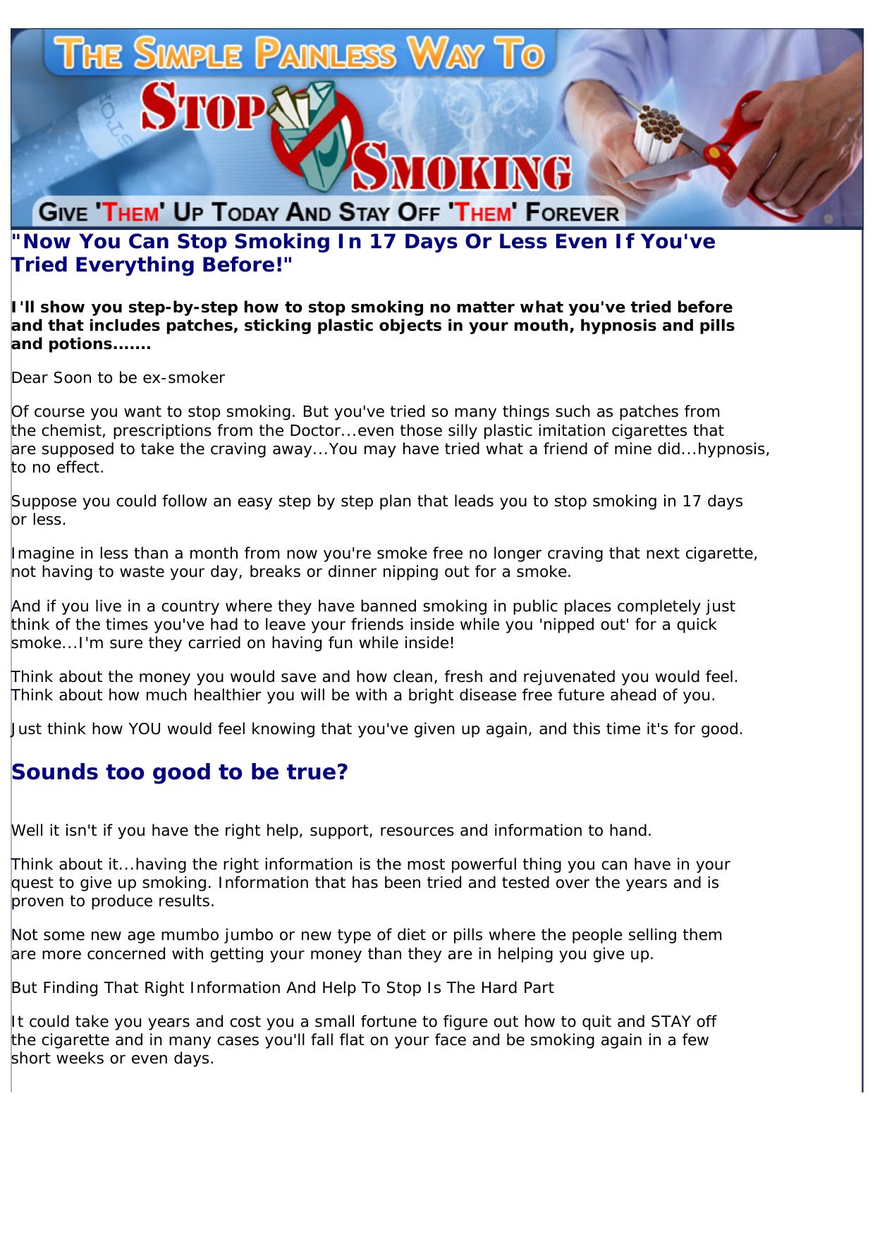 Stop Smoking Painlessly. by Best of Kuszter's Collection