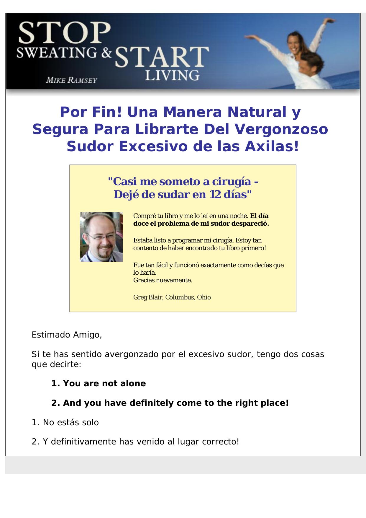 Stop Sweating And Start Living Spanish. by Best of Kuszter's Collection