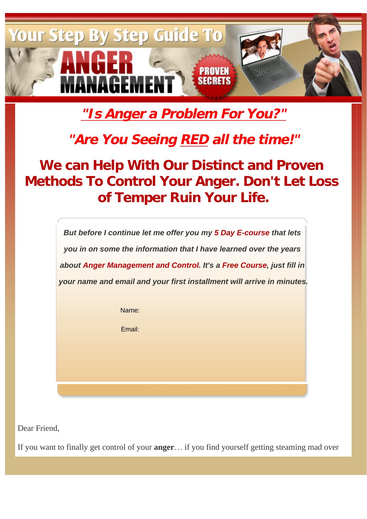 Stop The Insanity - Control Your Anger Today. by Best of Kuszter's Collection