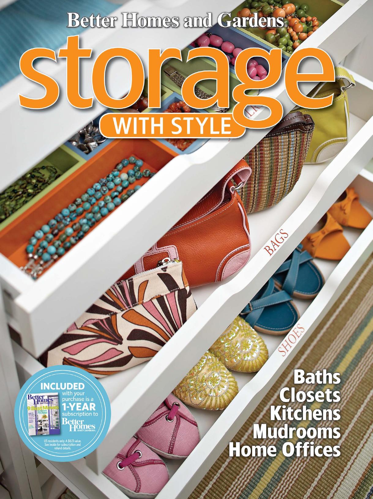 Storage with Style by Better Homes and Gardens
