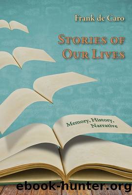 Stories of Our Lives by Frank de Caro