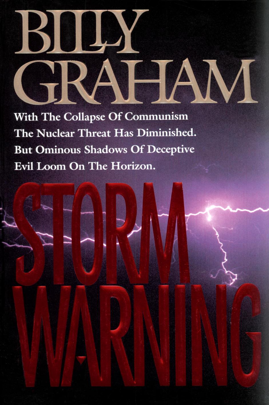 Storm Warning by Billy Graham
