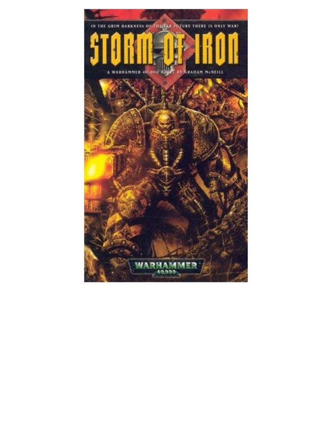 Storm of Iron by Graham McNeill