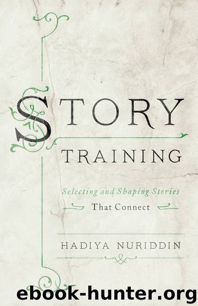 Story Training: Selecting and Shaping Stories by Hadiya Nuriddin