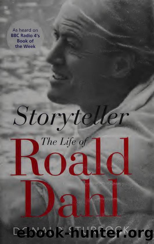 Storyteller : the life of Roald Dahl by Sturrock Donald