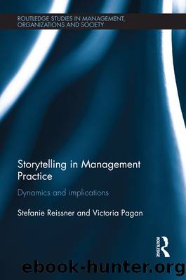 Storytelling in Management Practice by Reissner Stefanie;Pagan Victoria;