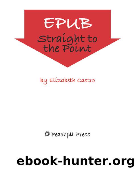 Straight to the Point: Creating EBooks for the Apple IPad and Other Ereaders by Elizabeth Castro