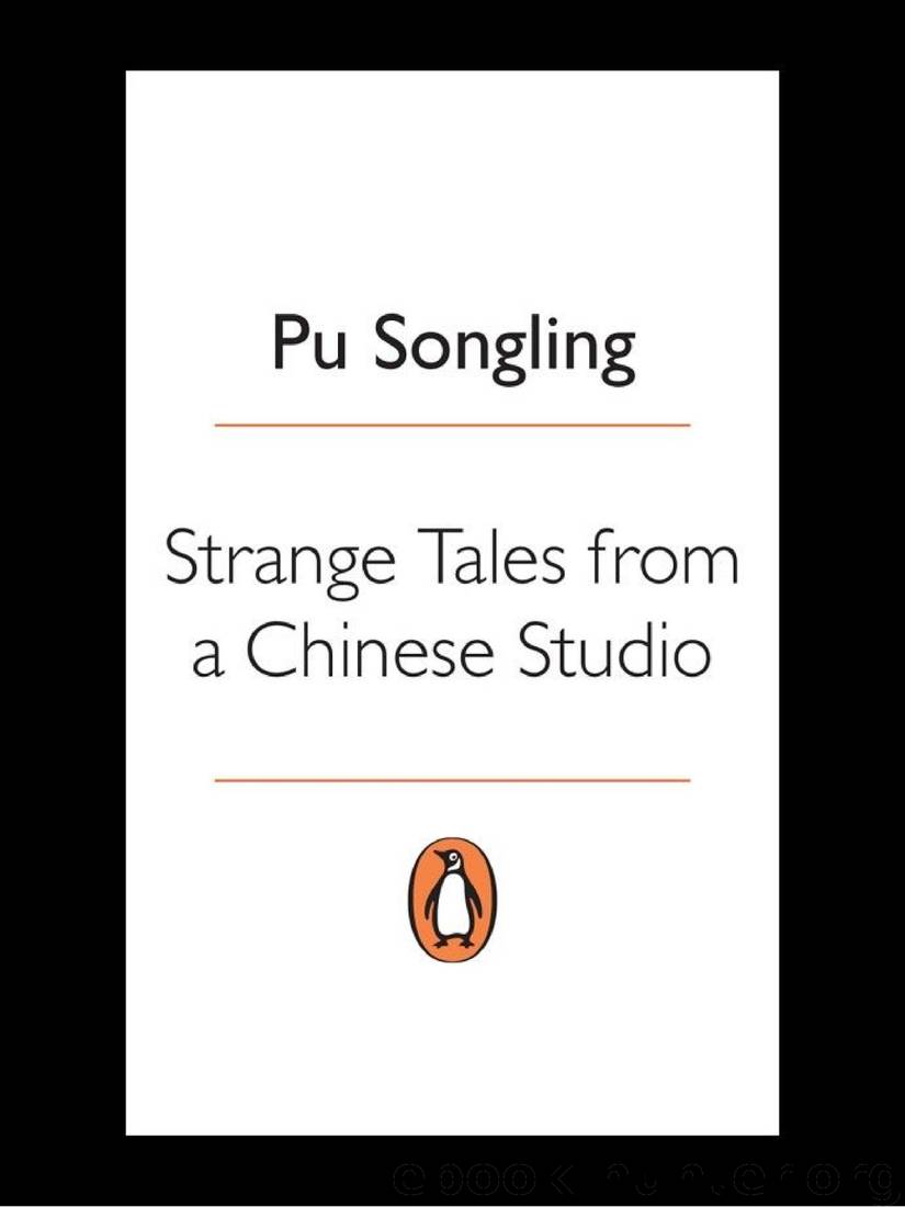 Strange Tales From a Chinese Studio by Pu Songling
