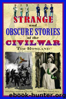 Strange and Obscure Stories of the Civil War by Rowland Tim