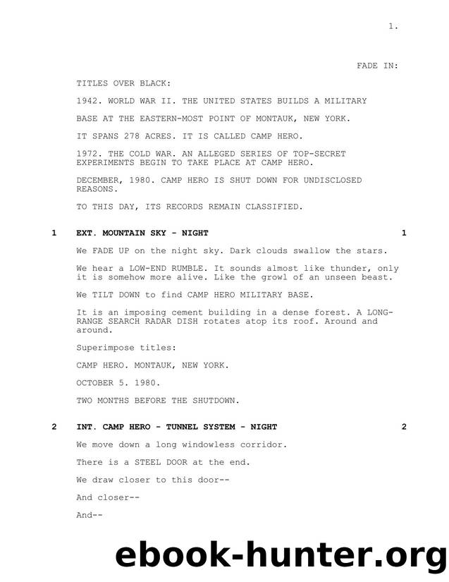 Stranger Things - Pilot by StudioBinder