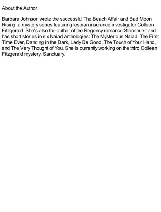 Strangers in the Night by Barbara Johnson