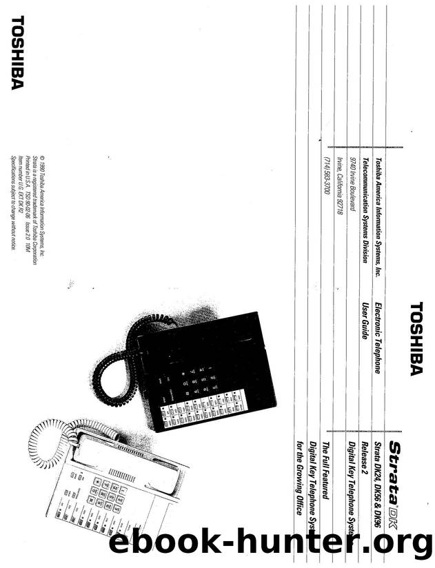 Strata DK EKT User's Guide by EZ Manuals