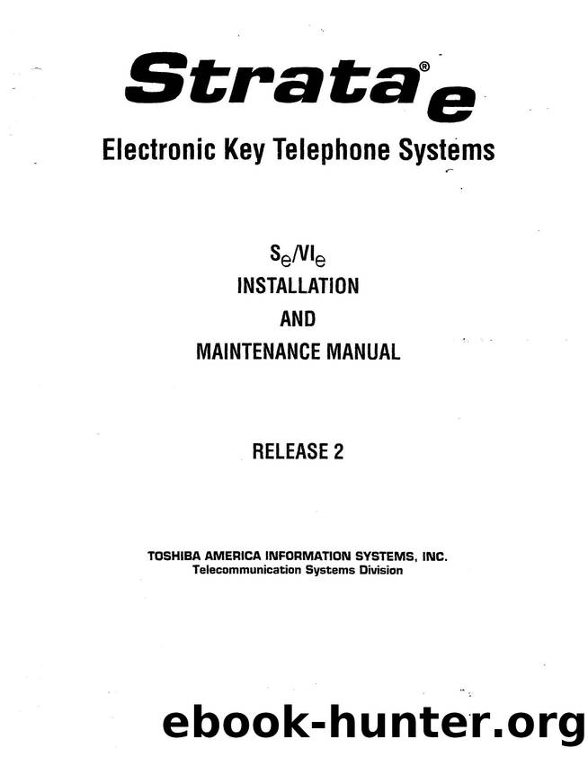 Strata Se User's Guide by EZ Manuals