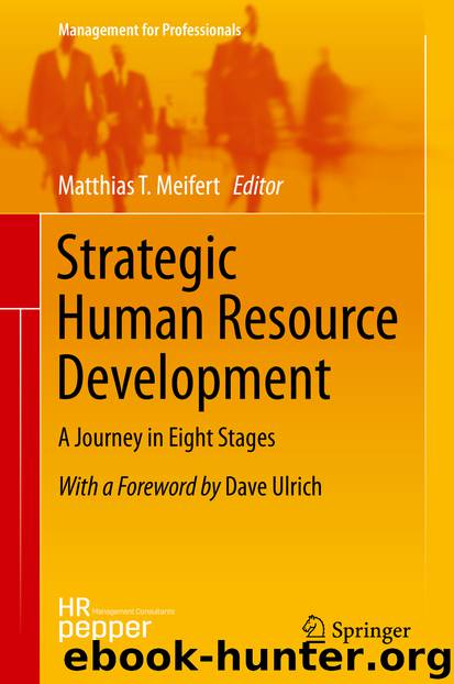 Strategic Human Resource Development by Matthias T. Meifert