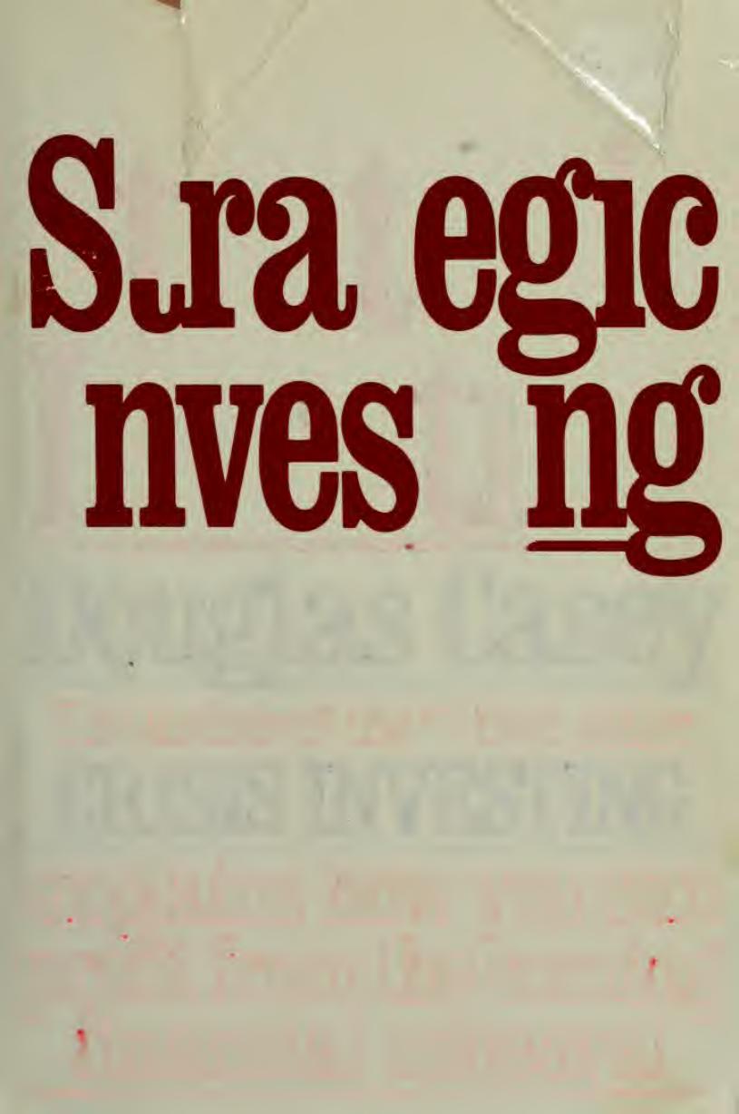 Strategic Investing by Douglas Casey