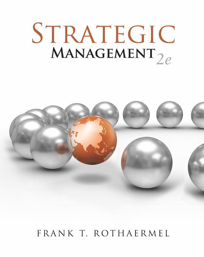 Strategic Management Concepts 2nd Edition by Unknown