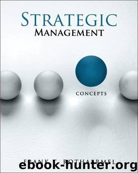 Strategic Management: Concepts by Rothaermel Frank