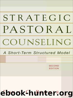 Strategic Pastoral Counseling by David G. Benner
