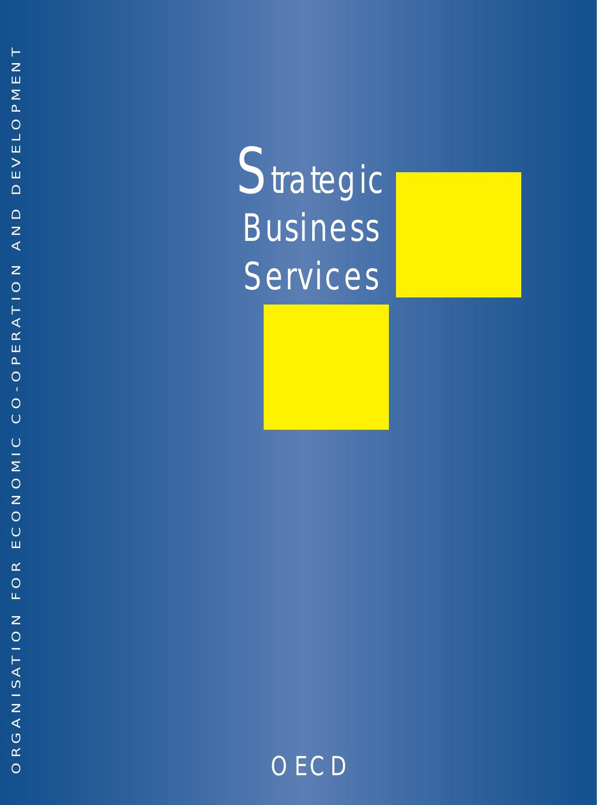 Strategic business services by OECD