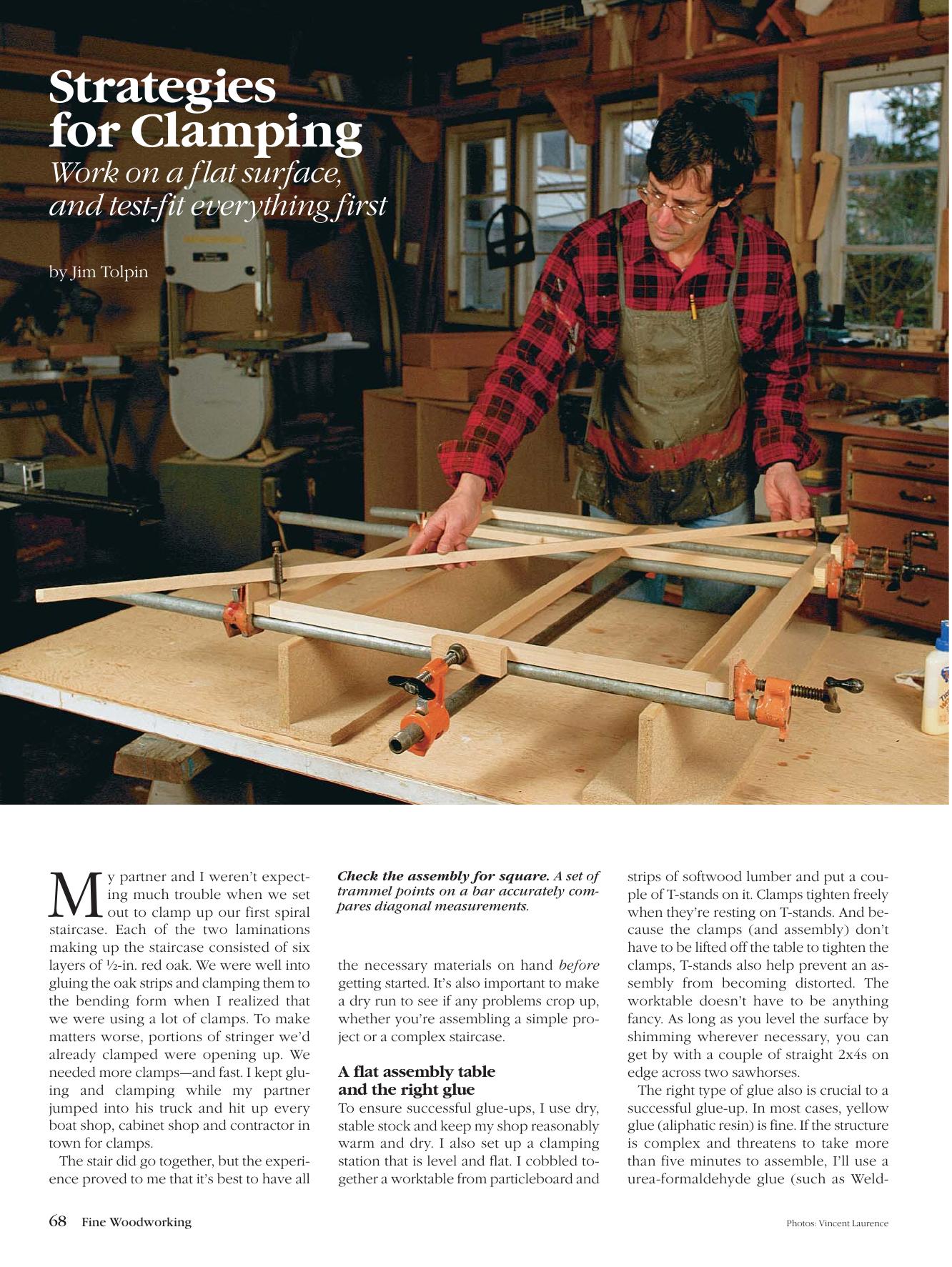 Strategies for Clamping by Jim Tolpin