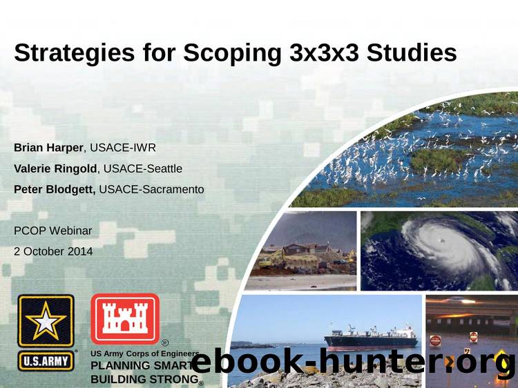 Strategies for Scoping 3x3x3 Studies by Unknown